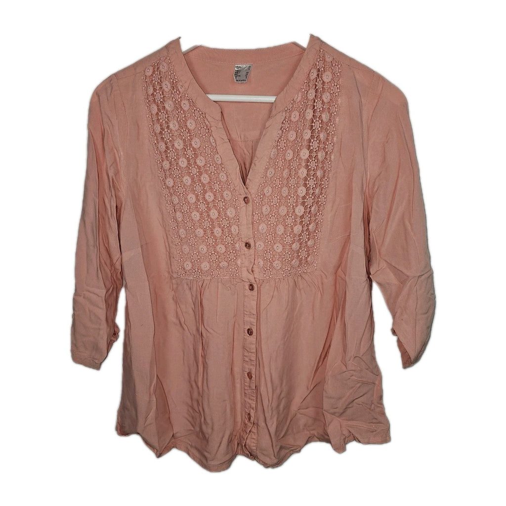EK9984 Damen Bluse, Rosa, Gr. 400