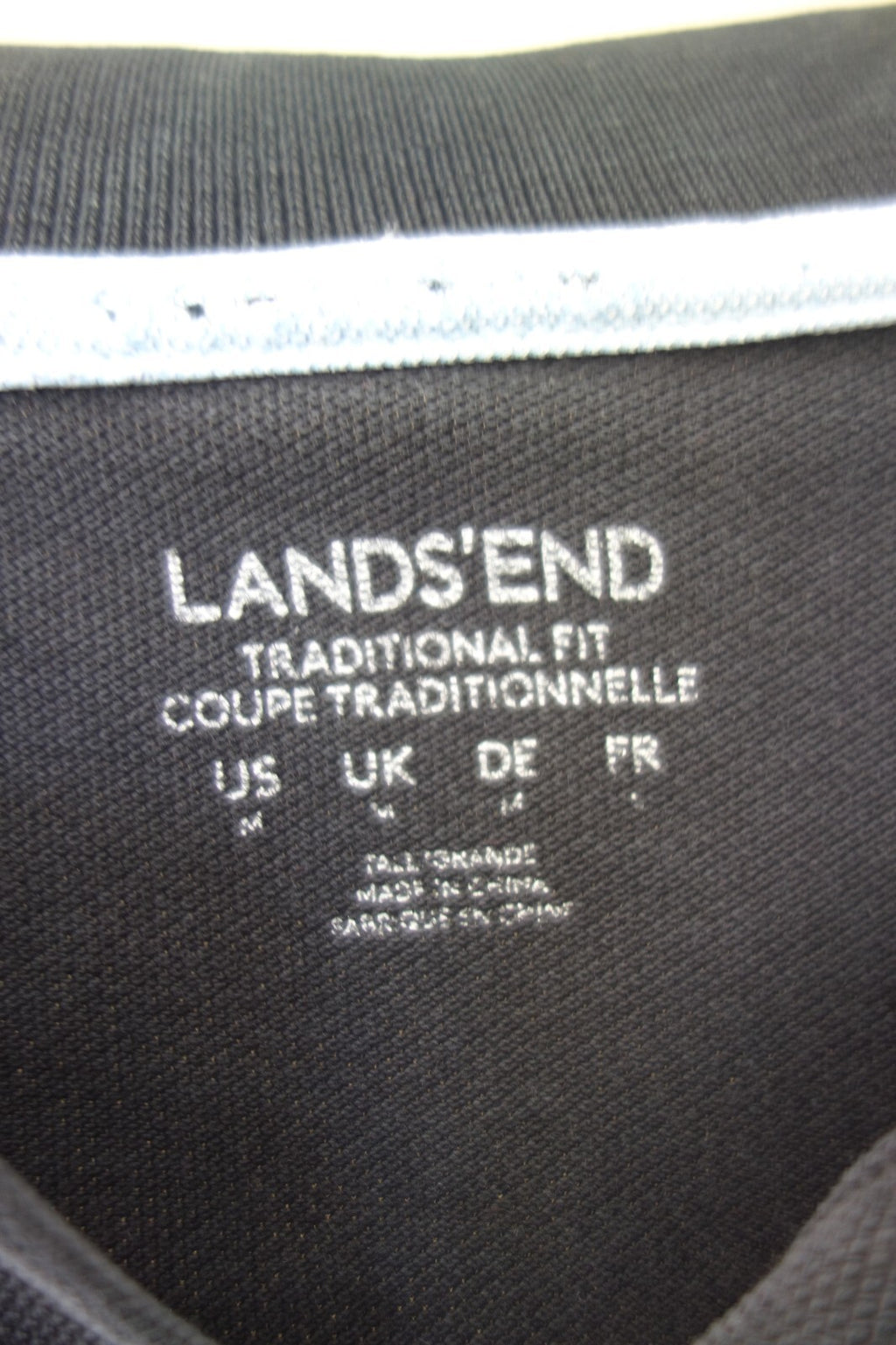EK4246 Herren T-Shirt von Lands`end, dunkelblau, Gr.M3