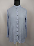 EK5056 Damen Bluse von Up Fashion, blau, Gr.400