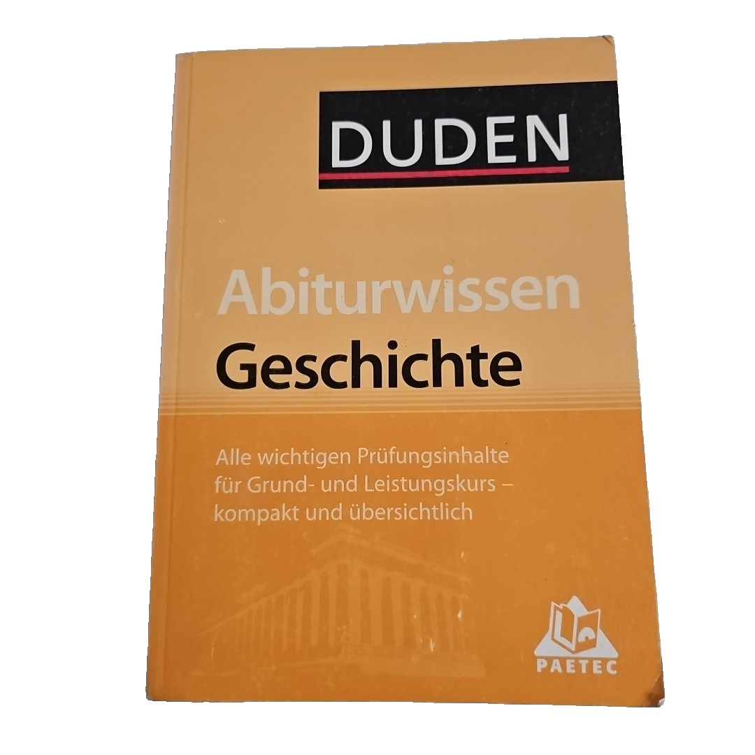 EB2547 DUDEN Abiturwissen Geschichte 0