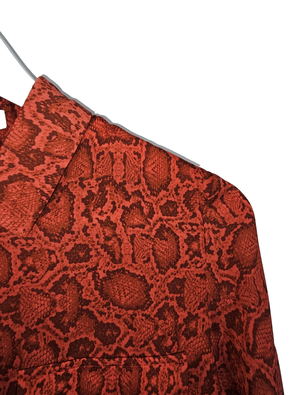 EK7919 Damen Bluse von Mango, Rot, Gr. XS2