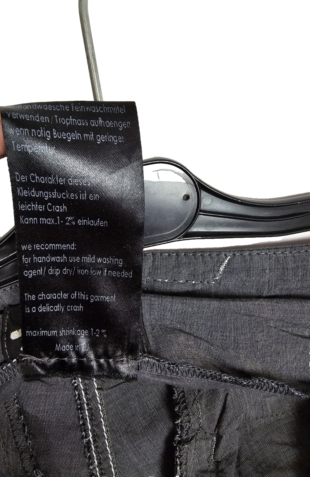 EK7207 Damen Stoffhose von Beate Heymann Streetcouture, Grau, Gr.386