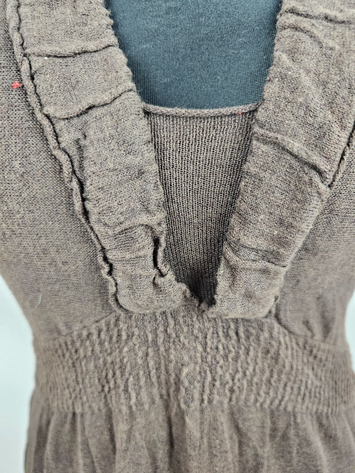EK5684 Damen Kleid von Carlo Colucci, braun, Gr. 425