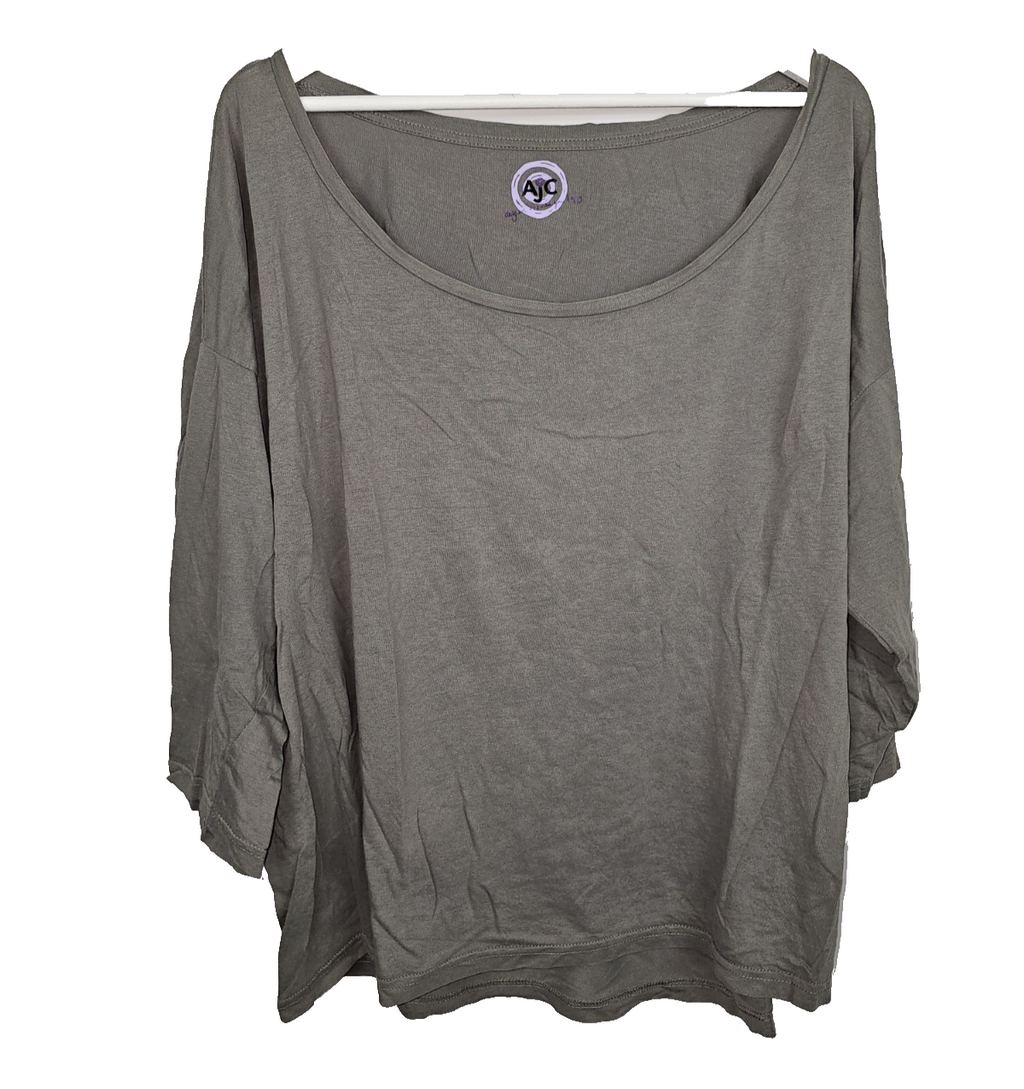 EK7599 Damen Shirt von AjC, grau, Gr.44/460