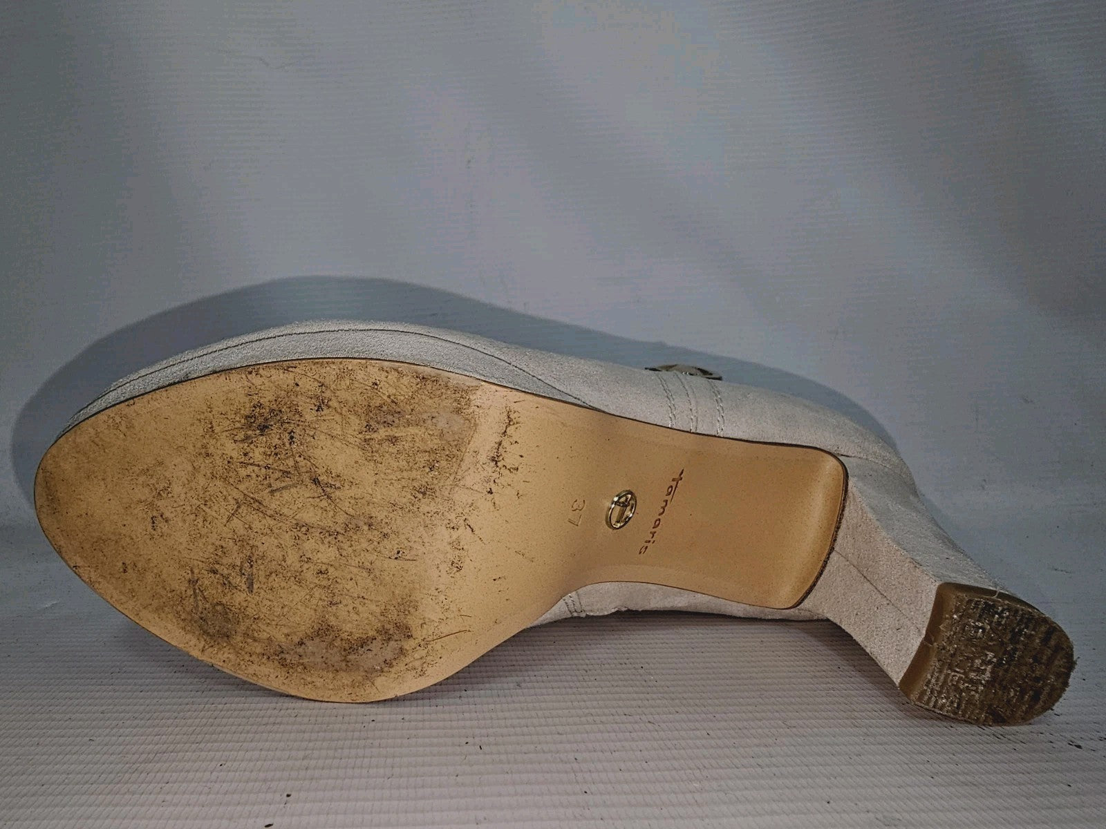 ES769 Damen Stiefelette von Tamaris, Cremeweiß, Gr.376