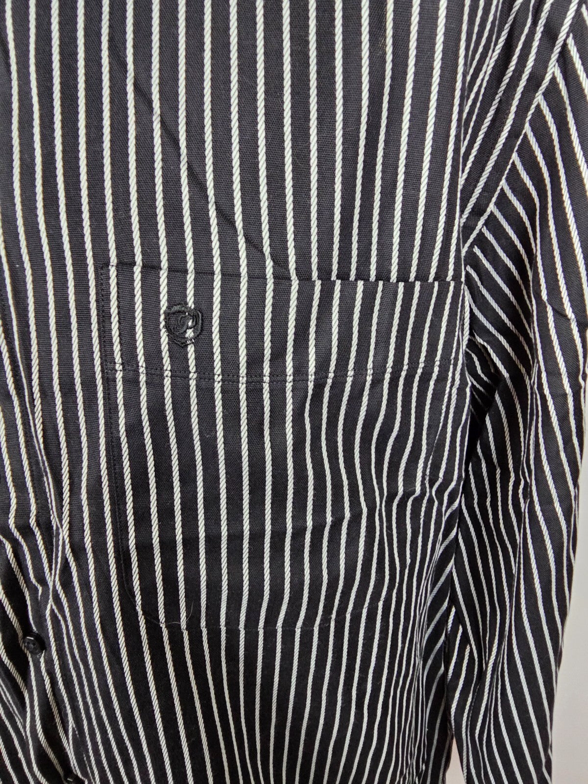 EK5352 Gestreiftes Hemd von Poggino für Herren, Gr. 2XL3