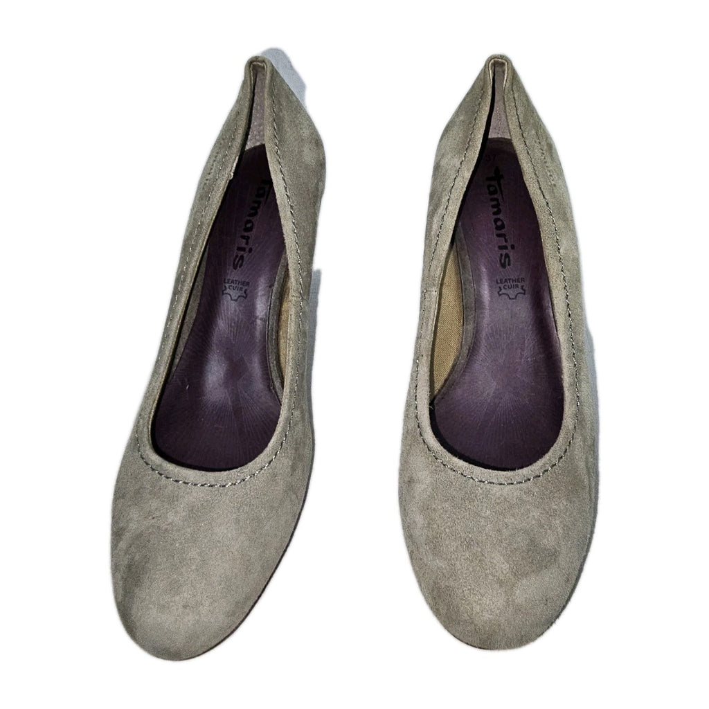 ES776 Damen Pumps von Tamaris, grau, Gr. 371