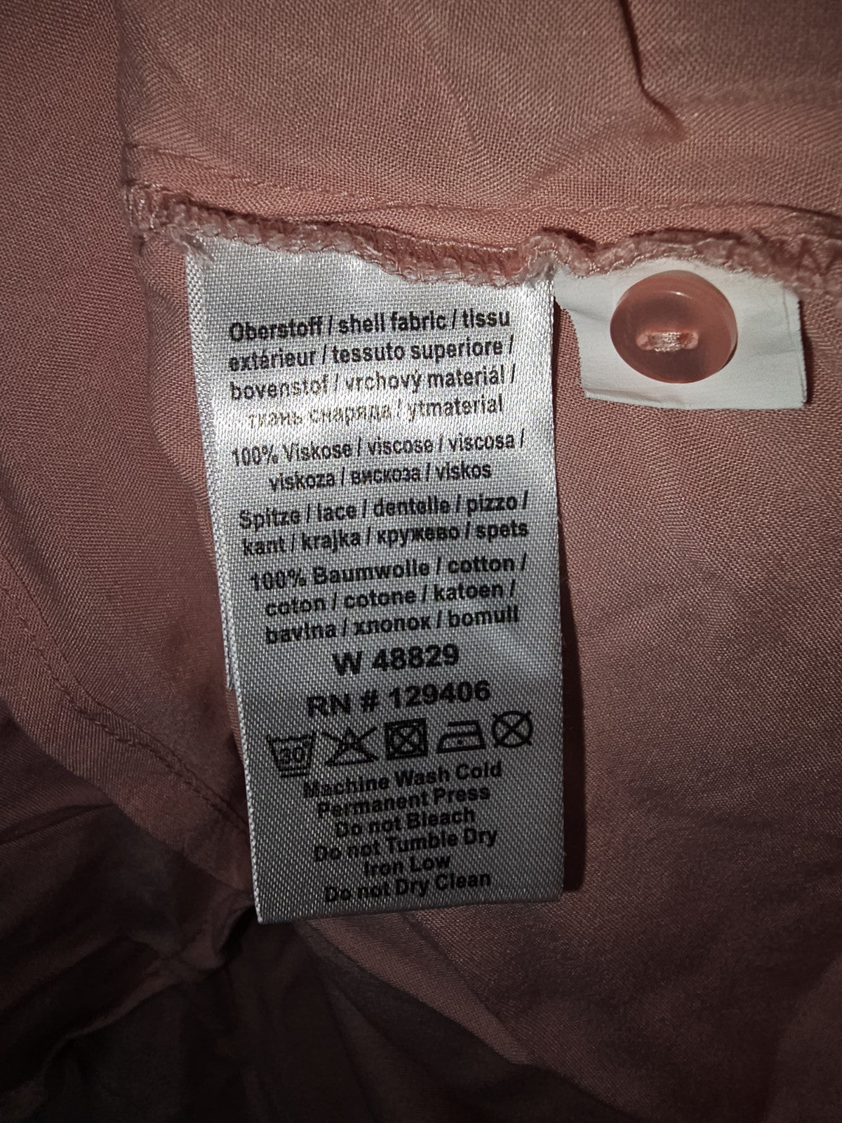 EK9984 Damen Bluse, Rosa, Gr. 403
