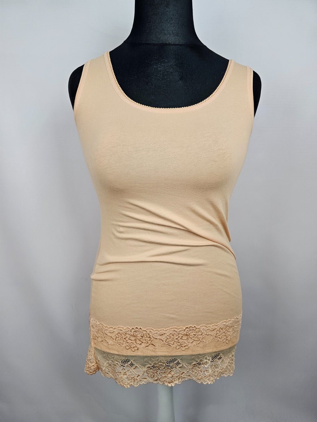 EK5395 Damen langes Tank Top von Liberty, peach, Gr. M0