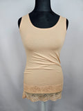 EK5395 Damen langes Tank Top von Liberty, peach, Gr. M0