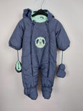 EK4196 Baby Schneeanzug blau, Gr. 680