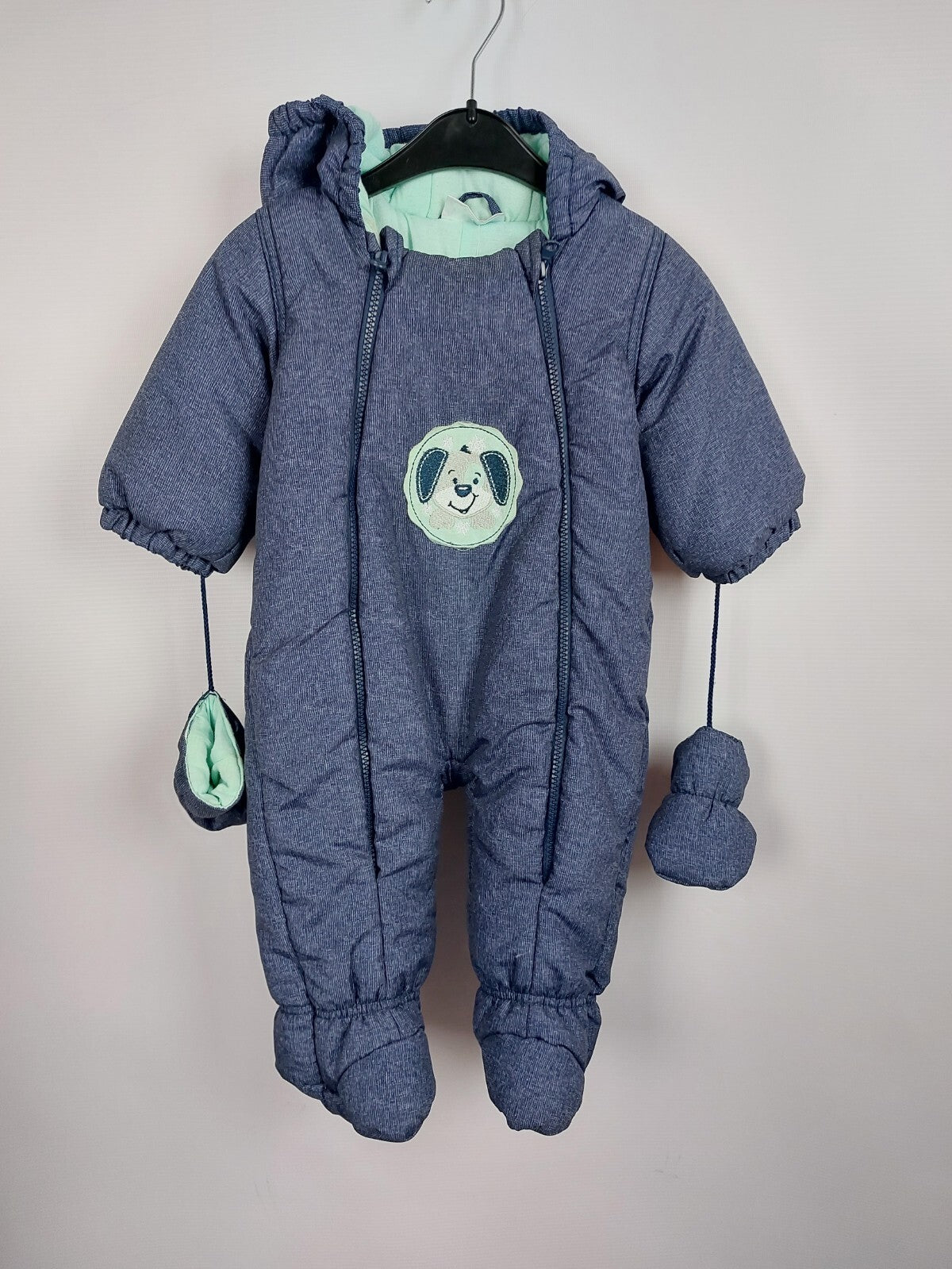 EK4196 Baby Schneeanzug blau, Gr. 680