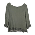 EK11096 Damen Bluse von Multiblu, Grün, Gr. 360