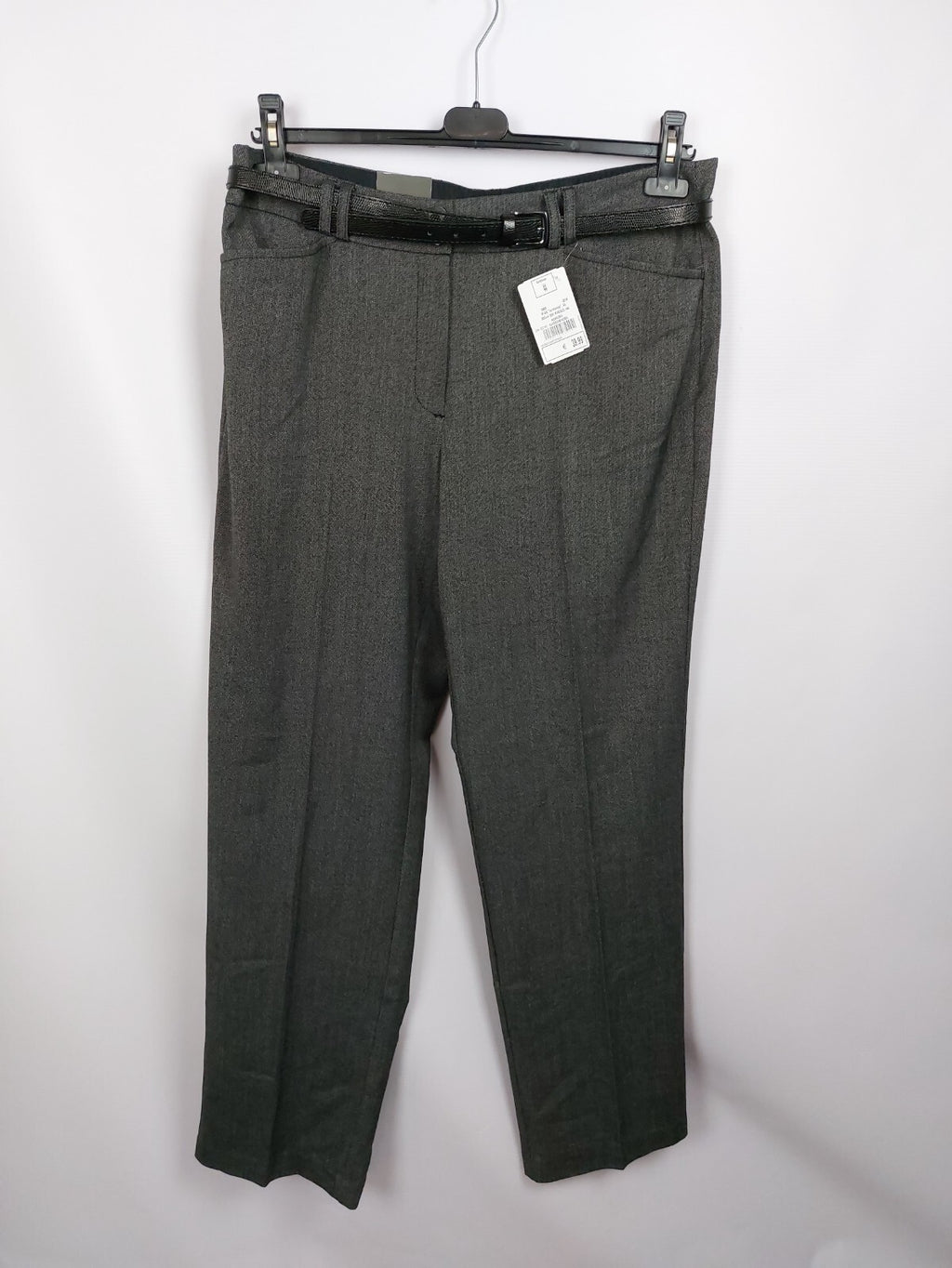 EK3051 Damen Anzug Hose von Adagio, schwarz/weiß, Gr. 440