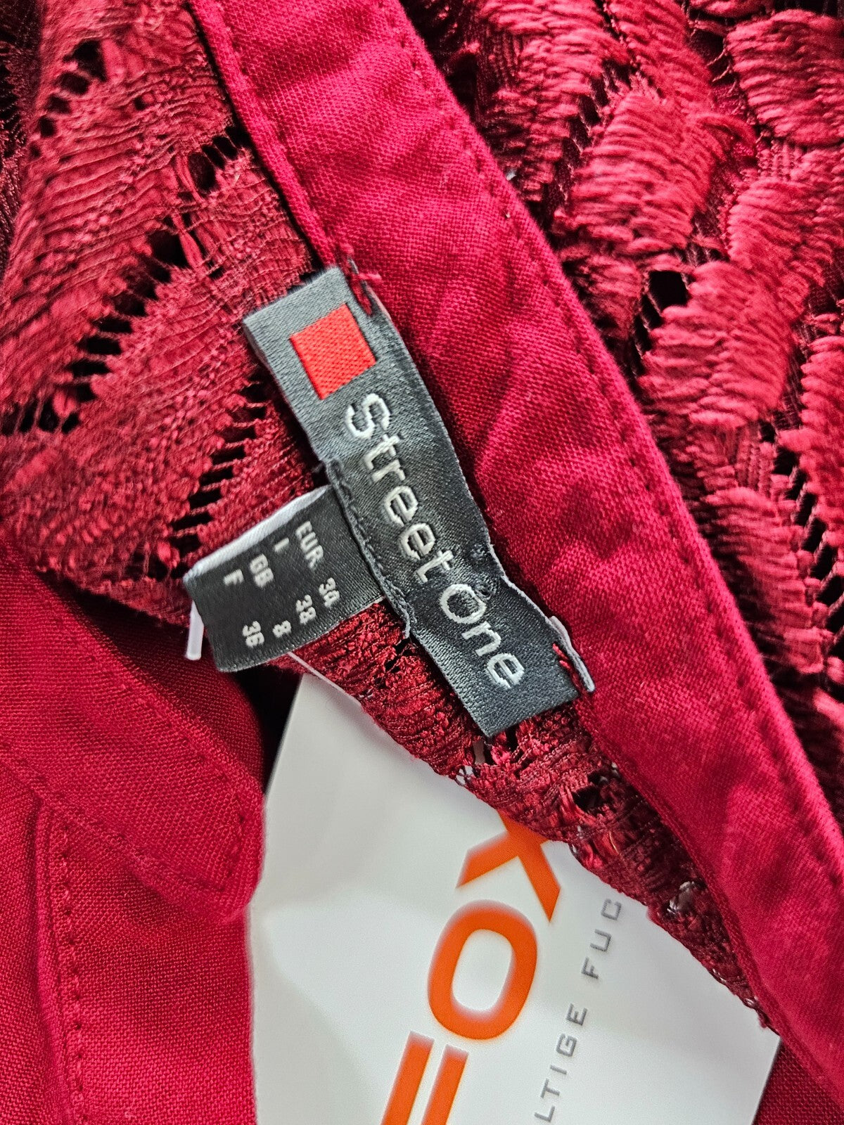 EK5793 Damen Shirt von Street One, rot, Gr. 344
