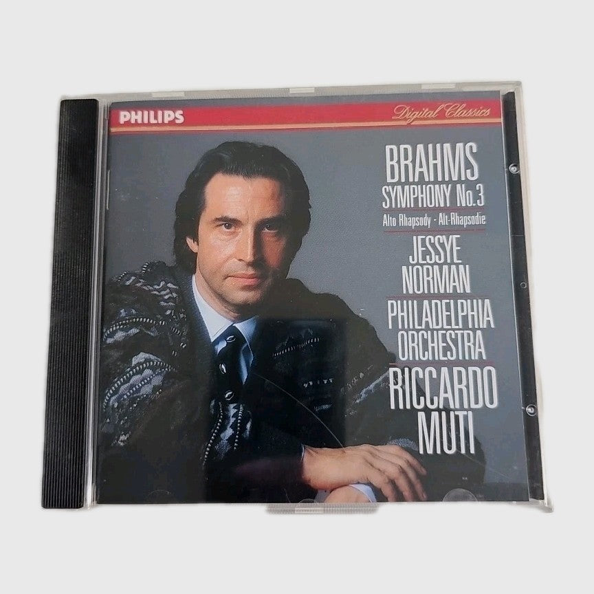 EB4051 Sinfonie 3/Alt-Rhapsodie von Norman, Muti,Philadelphia Orchester 0