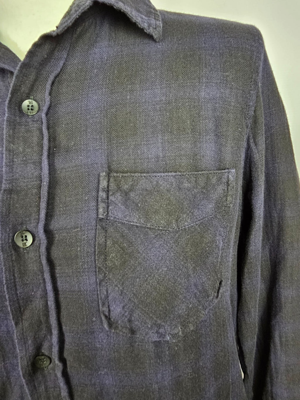 EK5374 Damen Blusenkleid von The Shirt, dunkellila/schwarz kariert, Gr. M3