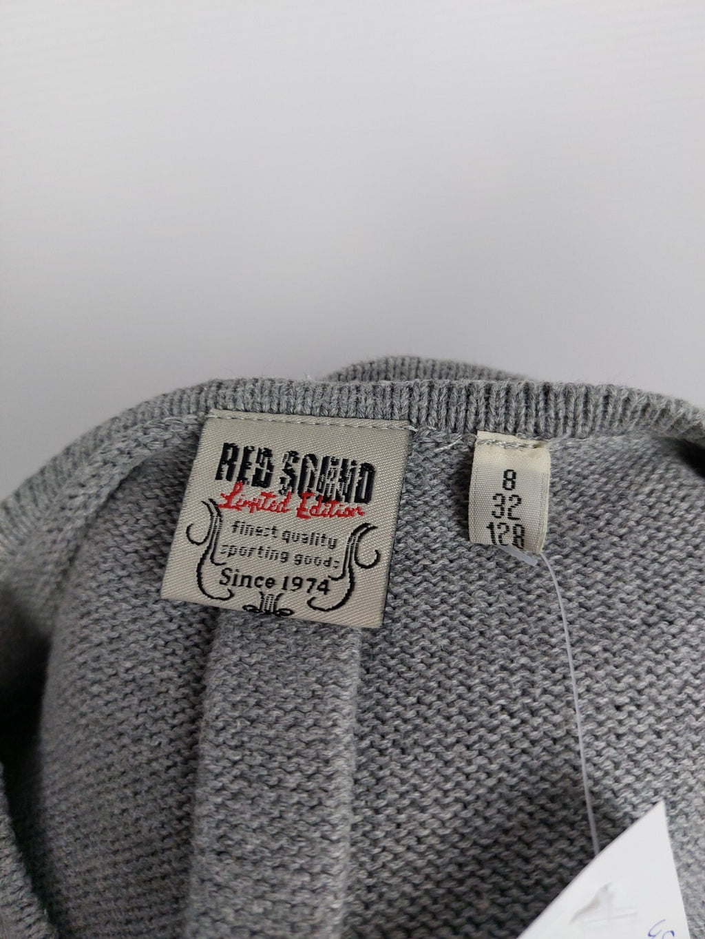 EK4522 Mädchen Strickkleid von Red Sound, grau, Gr.1284