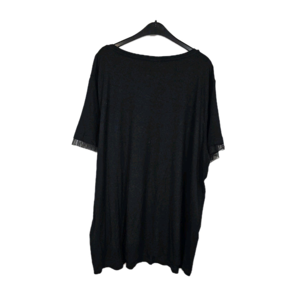 EK10604 Damen T-Shirt von Laura Torelli, Schwarz, Gr. 483