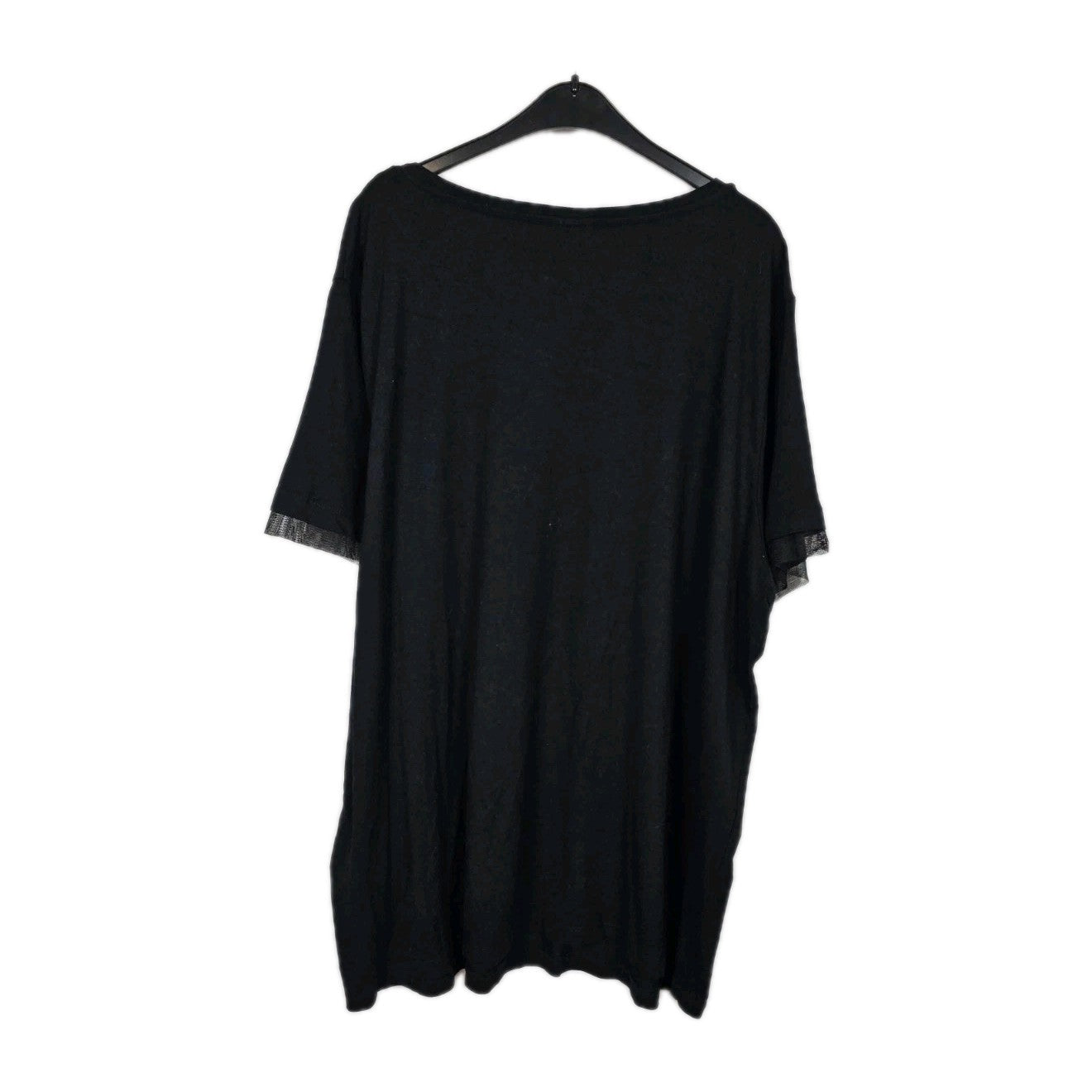 EK10604 Damen T-Shirt von Laura Torelli, Schwarz, Gr. 483