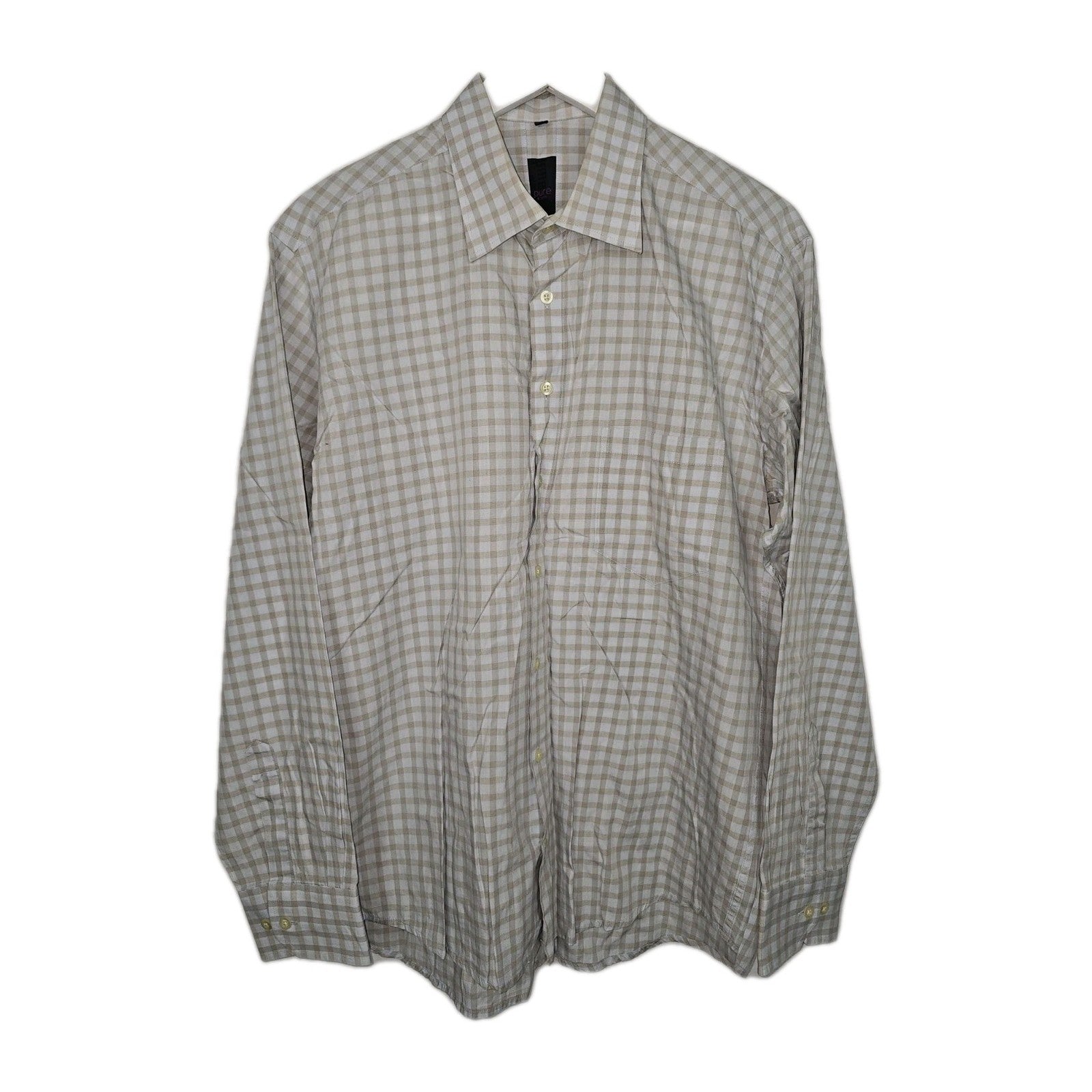 EK4578 Herren Hemd von Pure, grau-blau, Gr.L/420