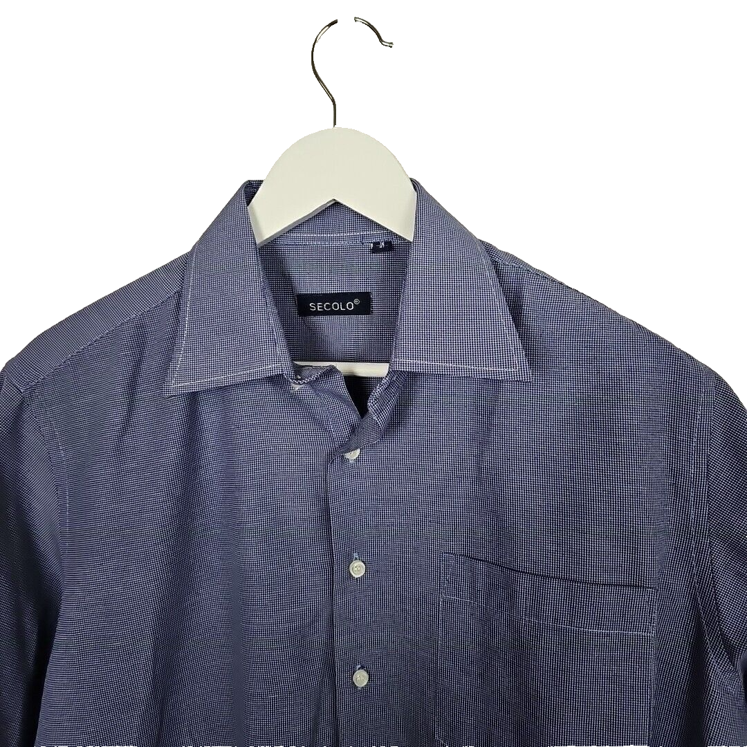 EK6686 Herren Hemd von Secolo, Blau, Gr.16/411