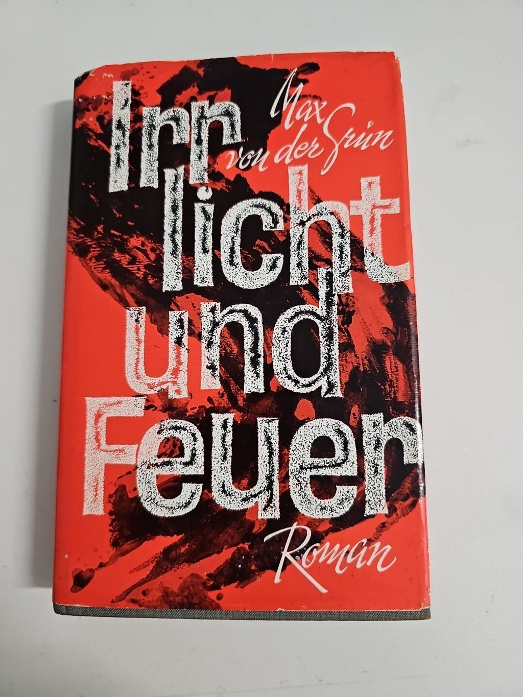 EB1487Max von der Grün IRRLICHT UND FEUER. ROMAN0