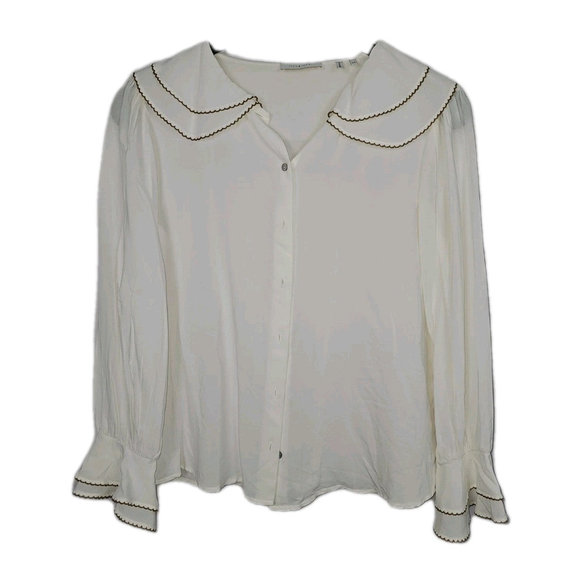EK11245 Damen Bluse von rich & royal, Weiß, Gr. 380