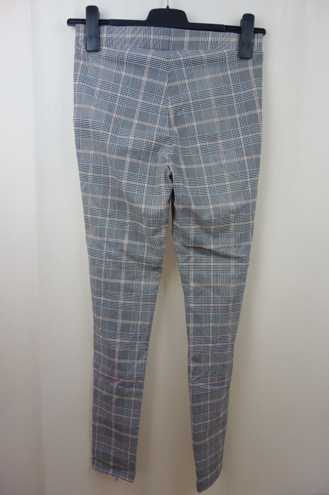 EK1891 Damen Hose von Lascana, grau kariert, Gr. 36/383