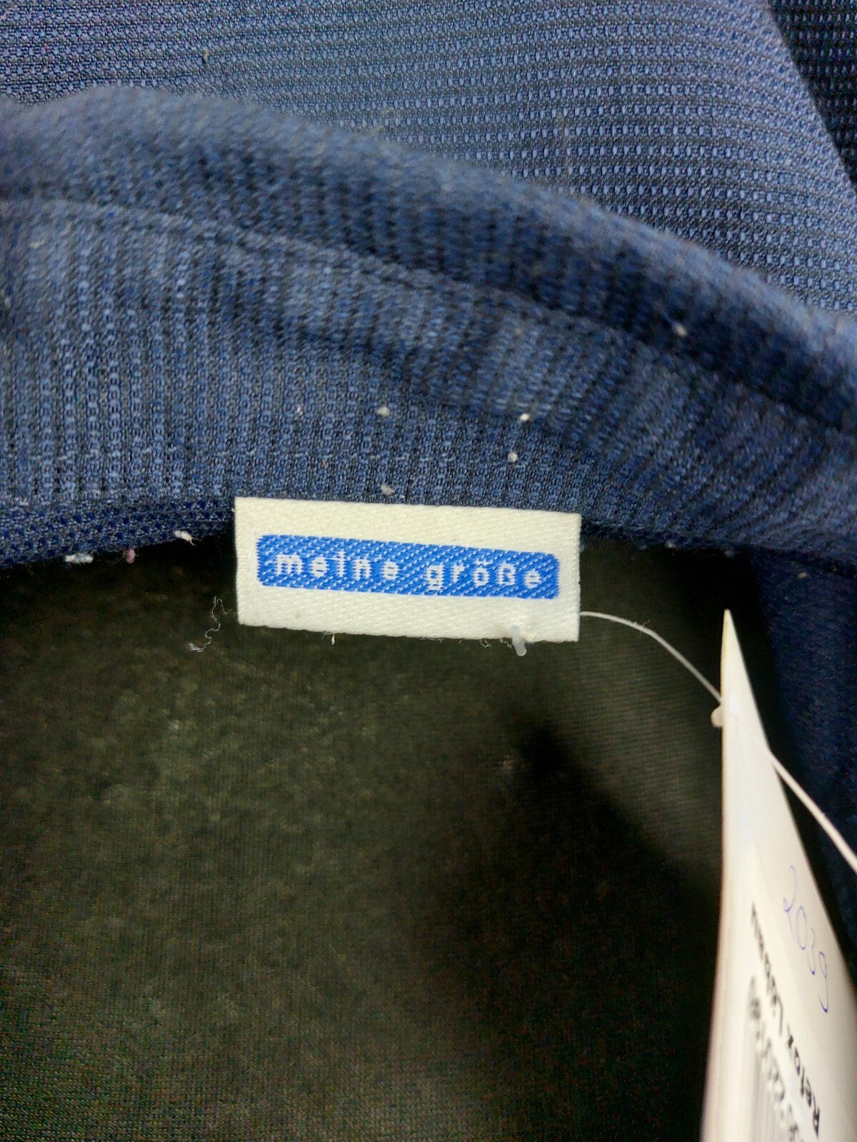 EK2039 Damen Bluse von meine Größe. dunkelblau, Gr. 485