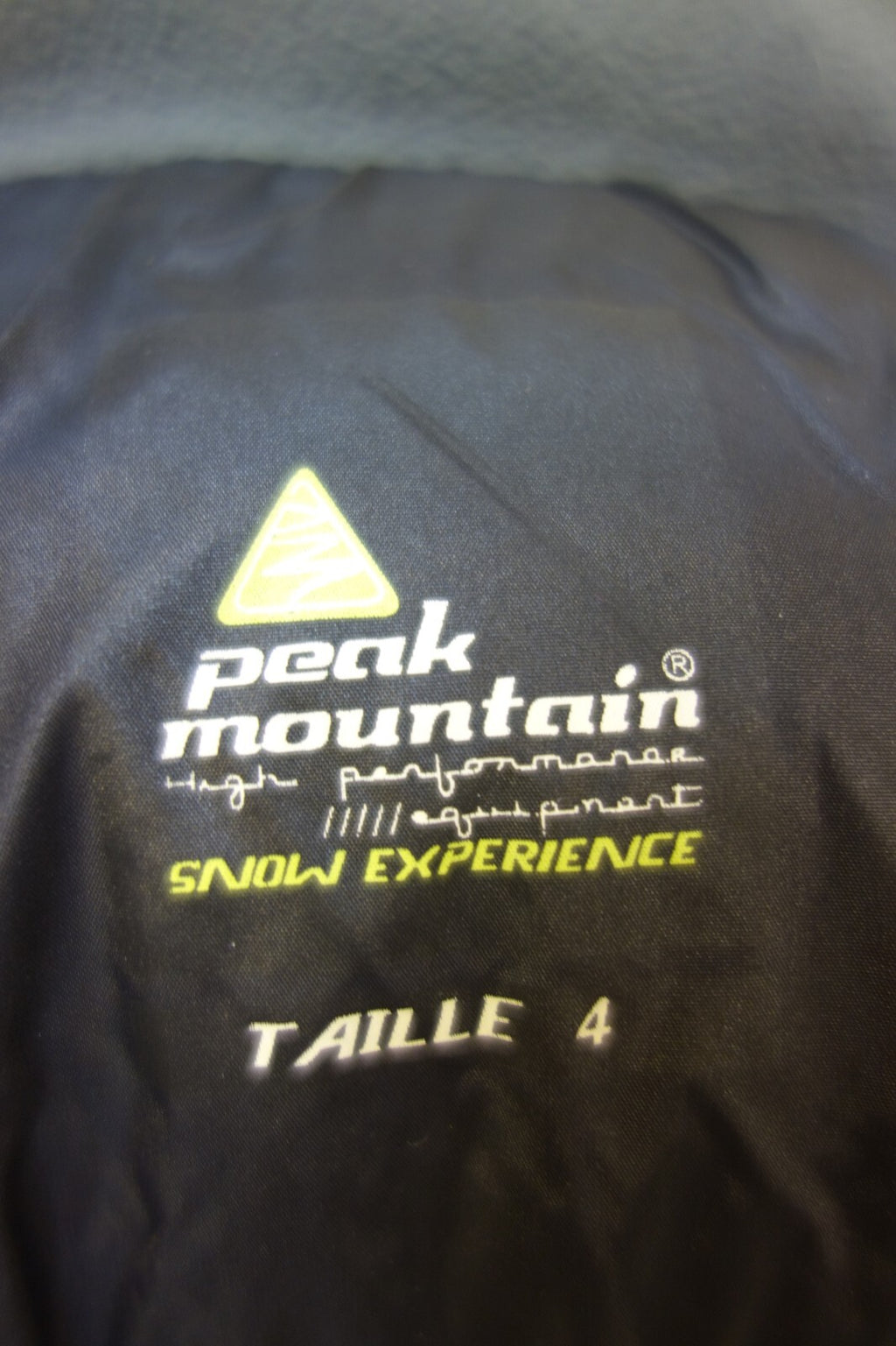 EK2101 Mädchen Winter Jacke von Peak Mountain, schwarz, Gr. 1045