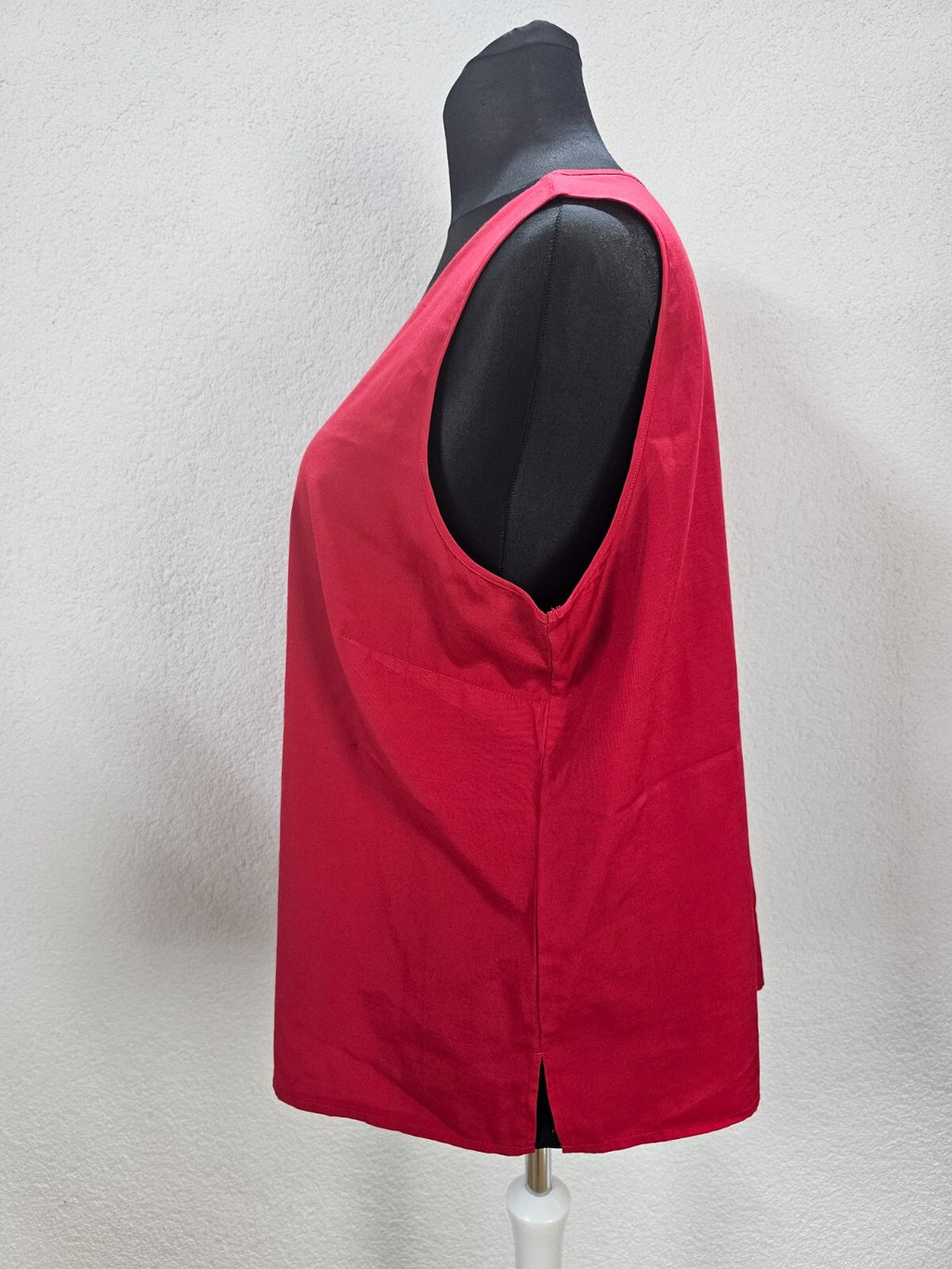 EK5115 Damen ärmelloses Shirt, rot, Gr. 502