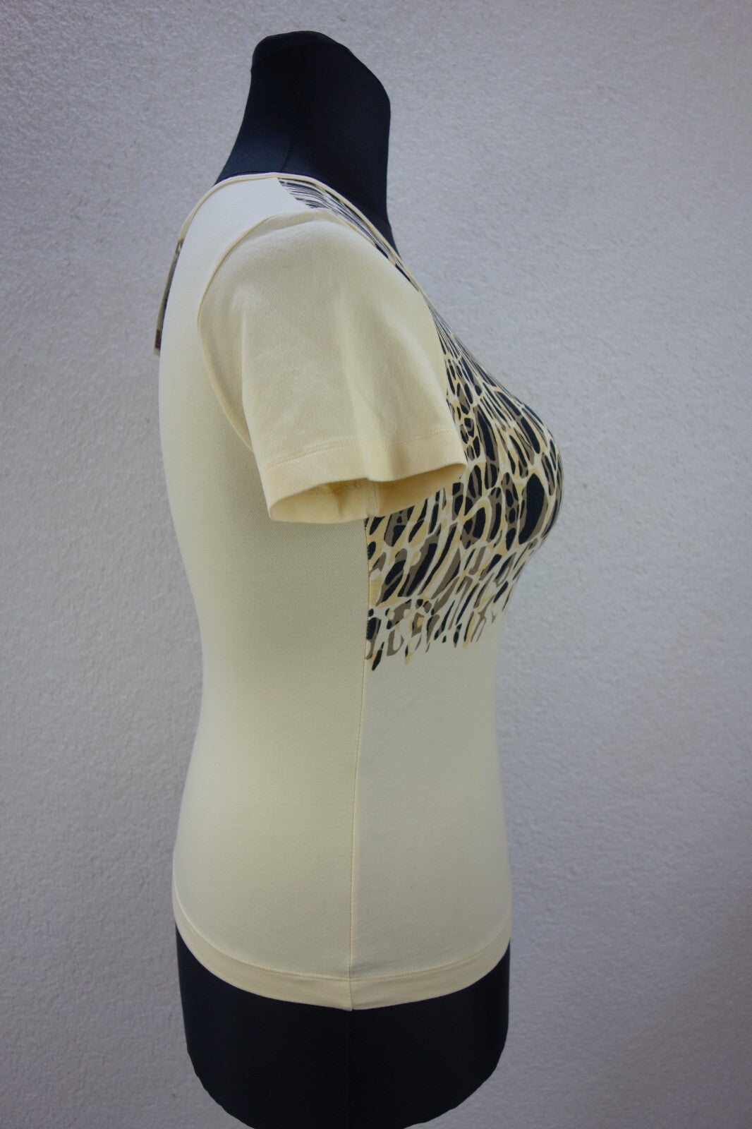 EK4071 Damen T-Shirt von Mexx, gelb, gemustert, Gr. M2
