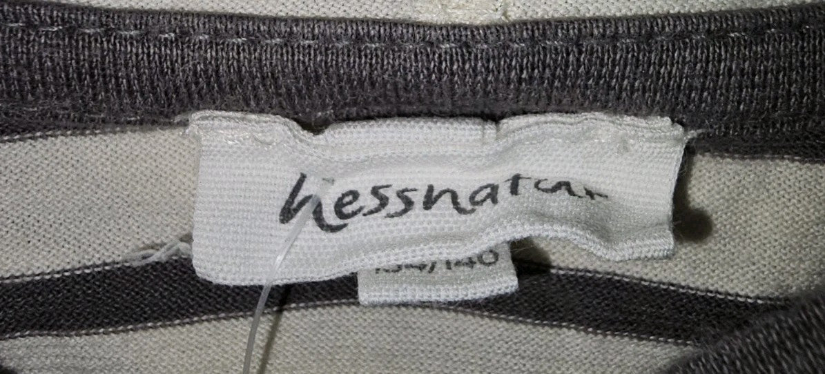 EK10313 Jungen Pullover von Hessnatur, beige-grau, Gr.134/1401