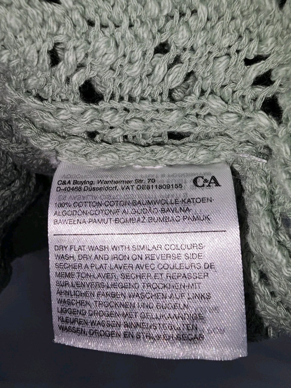 EK8321 Damen Trägershirt von C&A, grün, Gr.M2