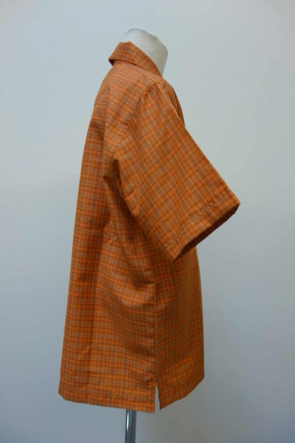 EK2089 Jungen Hemd von regatta, orange, kariert, gr. 1522