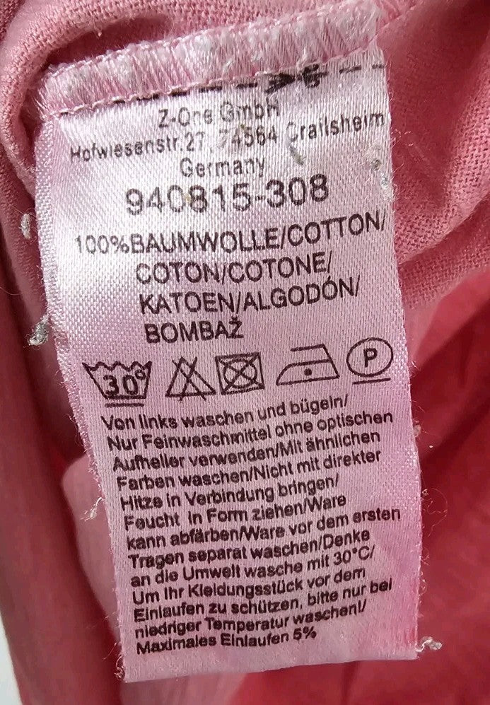 EK8709 Damen Bluse von Zone, Rosa, Gr.S5