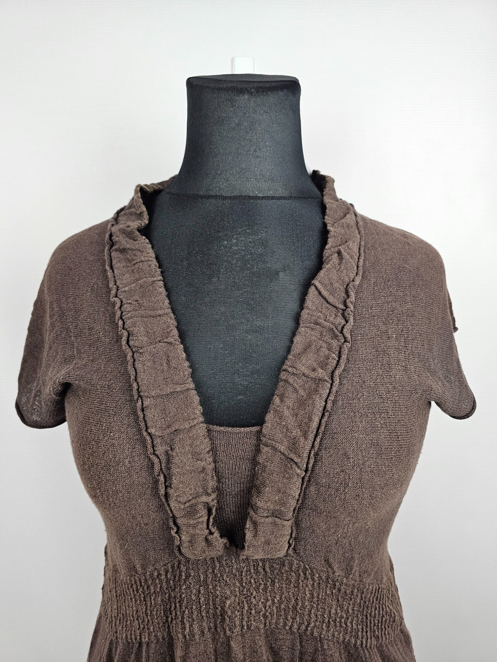 EK5684 Damen Kleid von Carlo Colucci, braun, Gr. 421