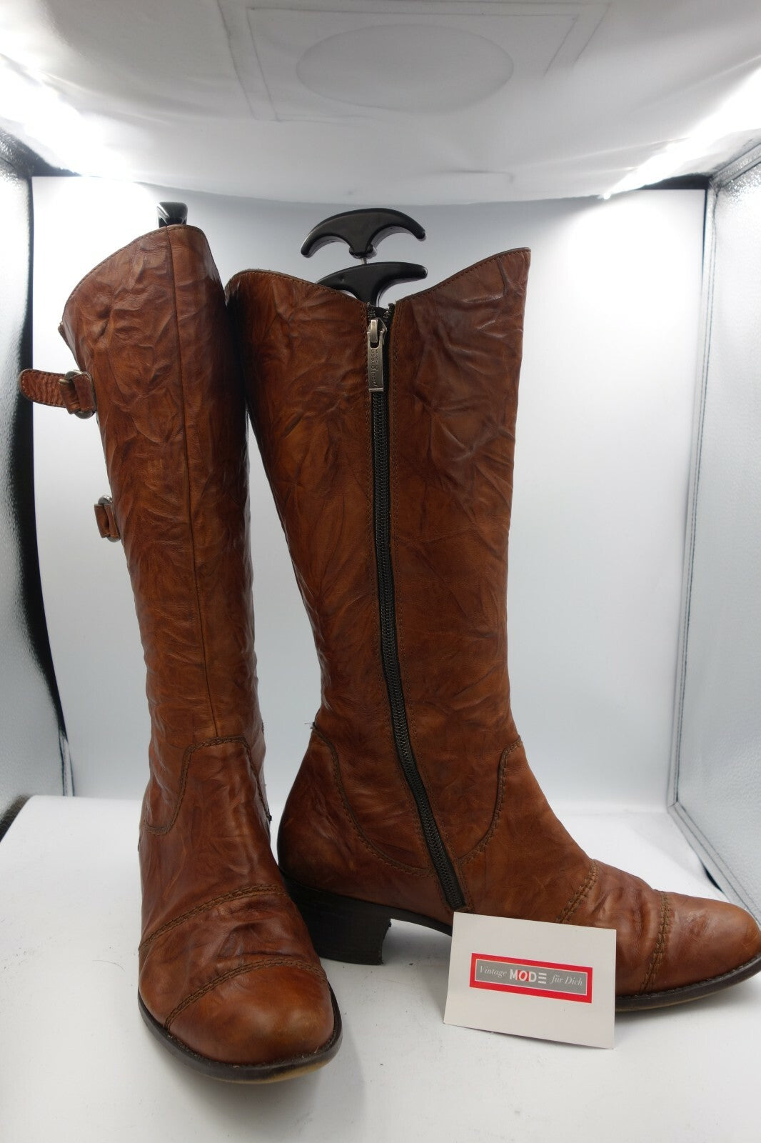 ES0663 Damen Stiefel von Paul Green, braun, Gr. 60