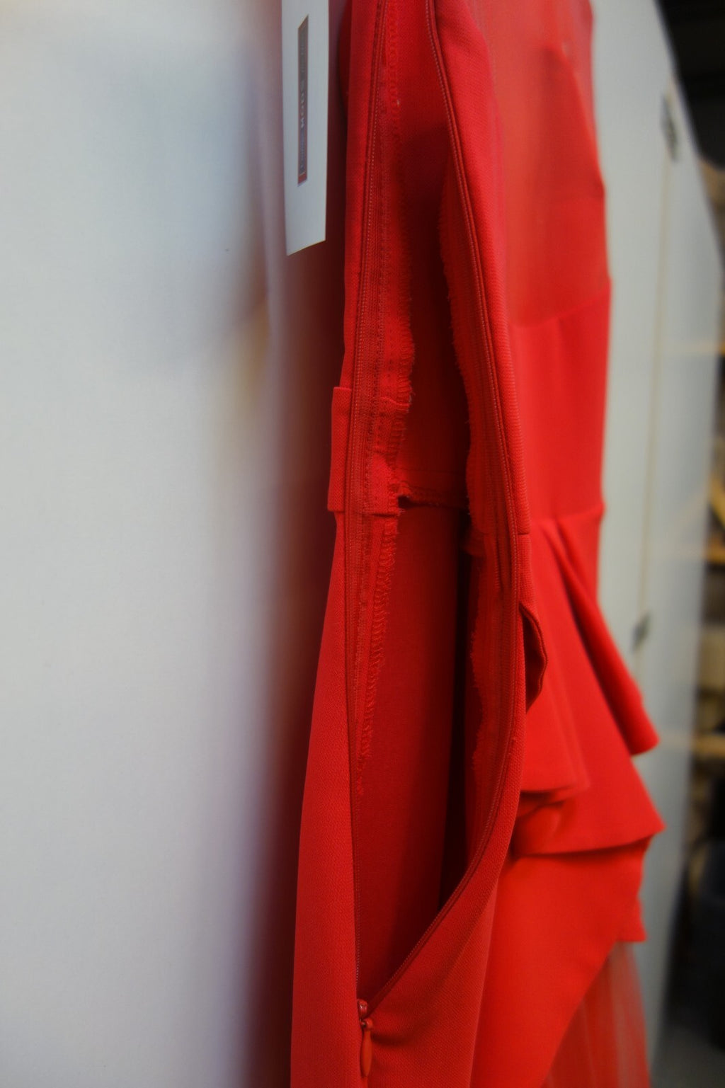 EK2332 Damen Kleid von Dayi Butik, Gr. 40 rot7