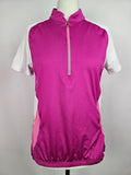 EK5426 Damen Radsport Shirt von Crivit, pink-weiß, Gr.M0