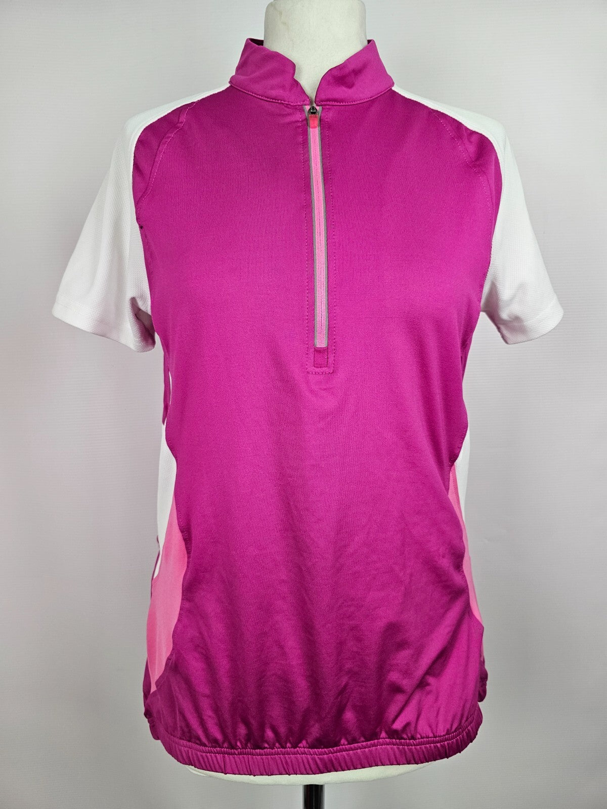 EK5426 Damen Radsport Shirt von Crivit, pink-weiß, Gr.M0