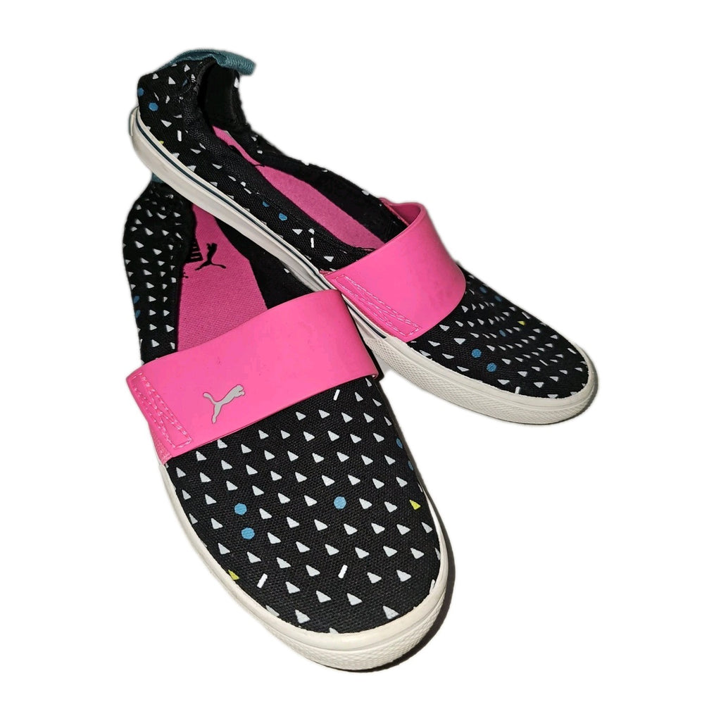 ES549 Damen Halbschuh von Puma, Schwarz-pink, Gr.38,50