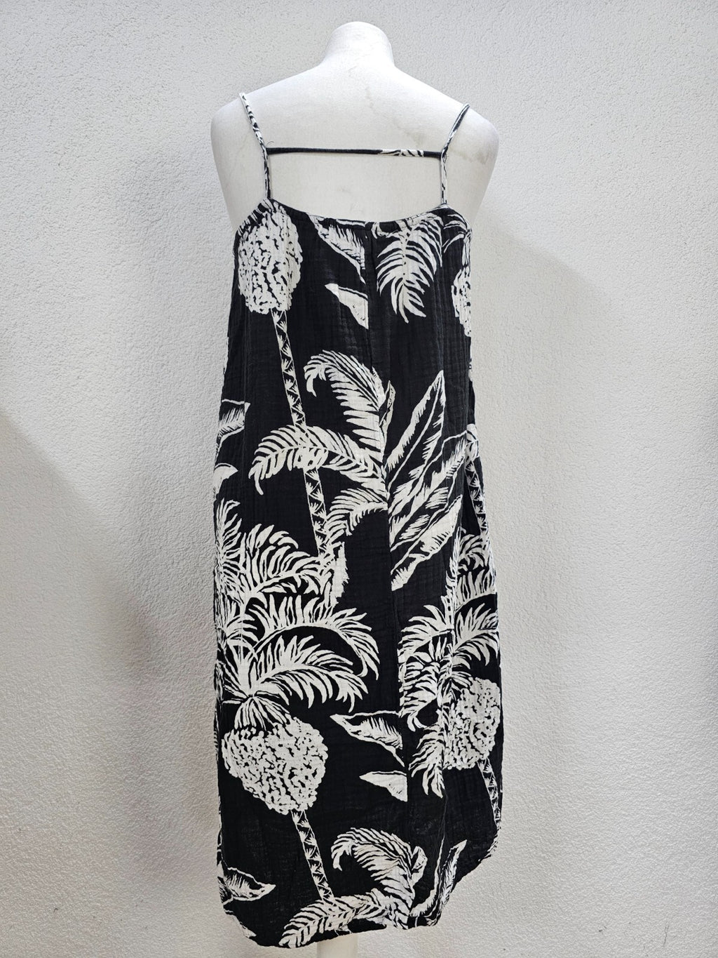 EK6156 Damen Kleid von H&M, schwarz/weiß, Gr. XS4