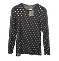 EK8018 Damen Bluse von Pieces, Schwarz, Gr. L0