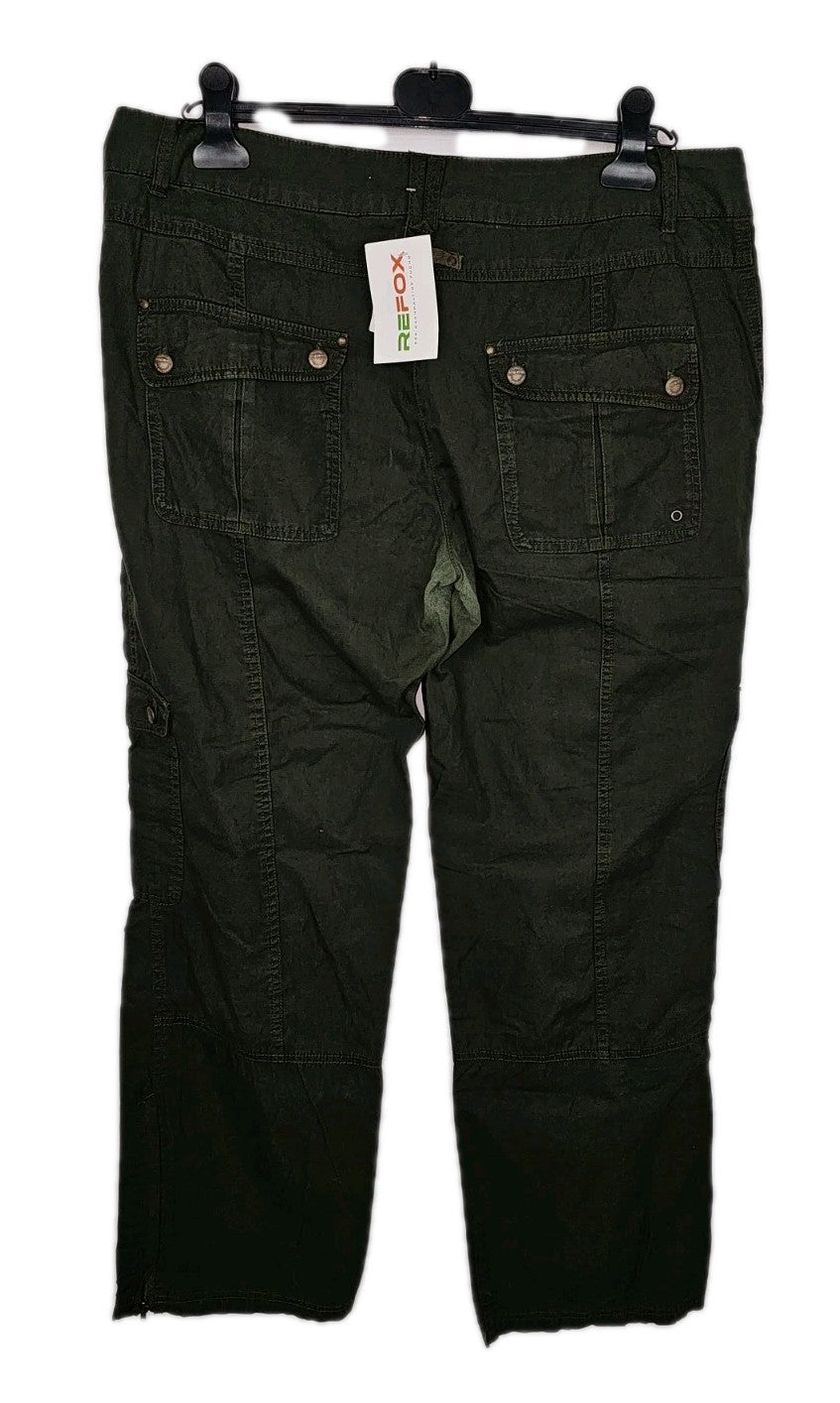 EK9724 Damen Cargo Jeans von C&A, Grün, Gr. 444