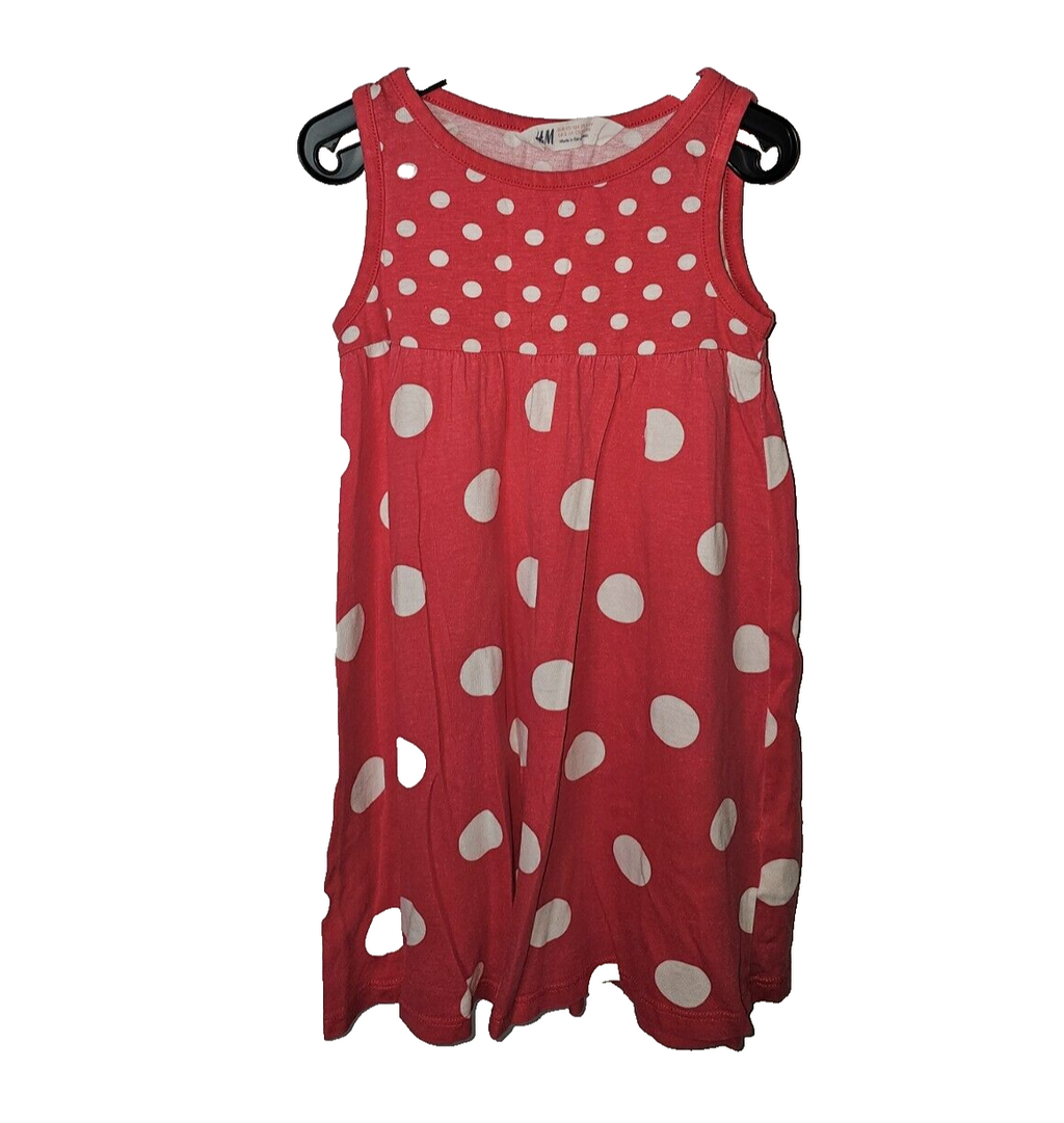 EK0452 Mädchen Kleid von H&M, Rosa, Gr.98/1040