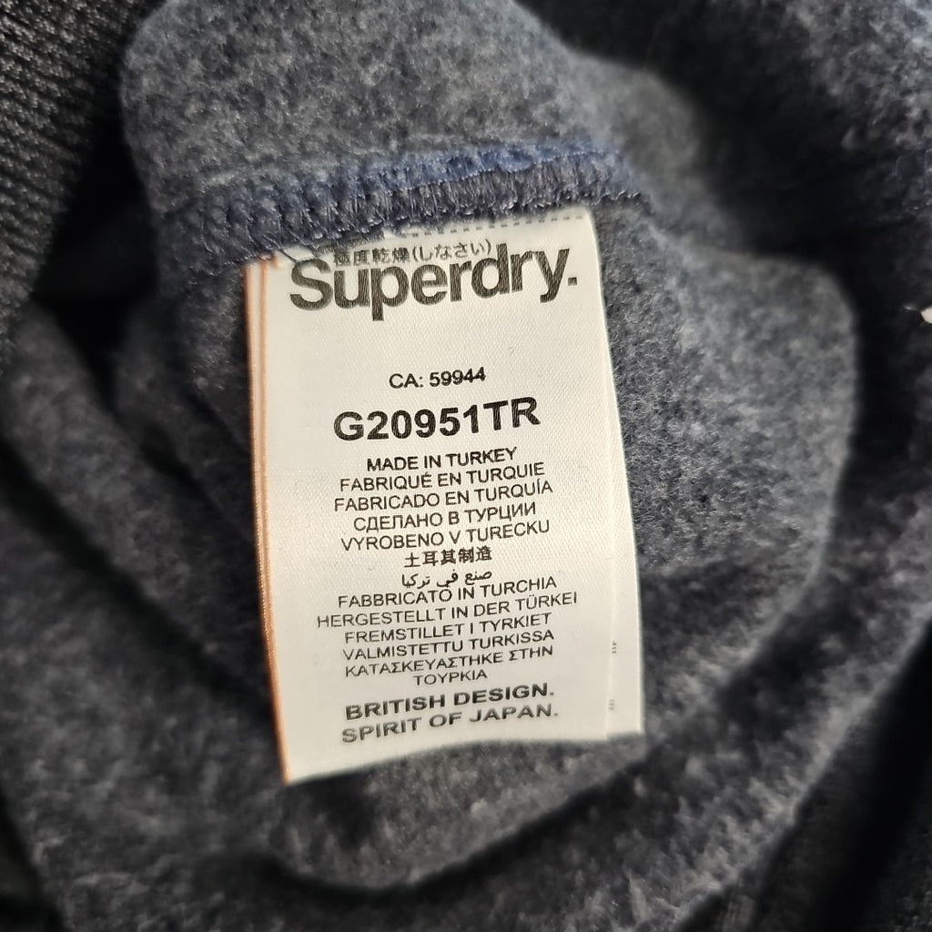 EK7791 Damen Pullover von Super Dry, grau, Gr.406