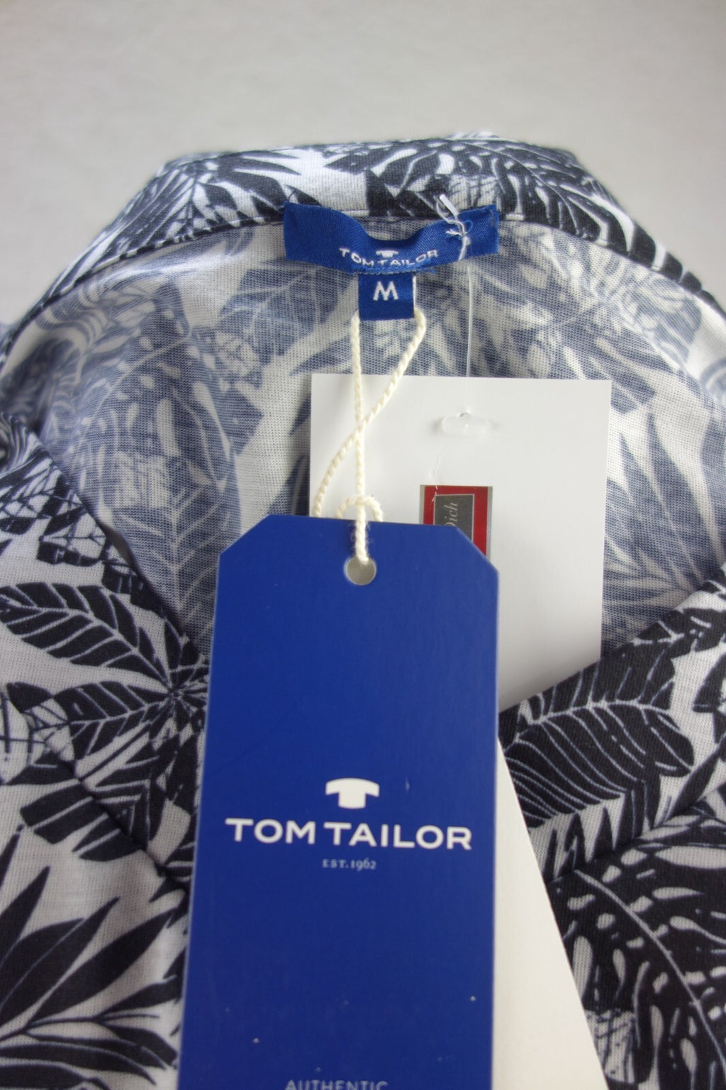 EK3283 Damen T-Shirt von Tom Tailor, schwarz/weiß, Gr. M4