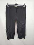 EK5666 Damen 7/8 Hose von Teddy, schwarz, Gr. 36/380